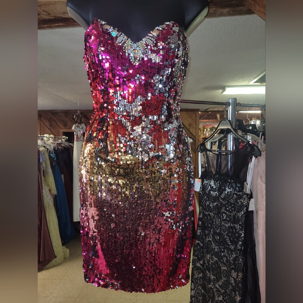 Riva short party dress